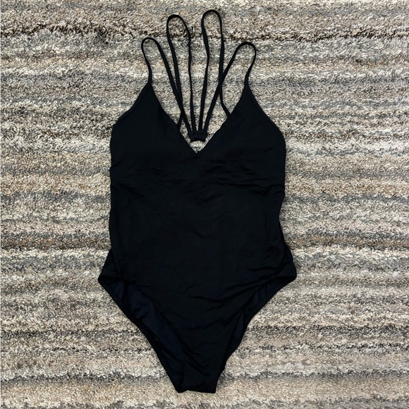 Seafolly Black One Piece Sz 14 NWOT | Seafolly Swimwear | Seafolly One Piece NEW - Picture 5 of 15